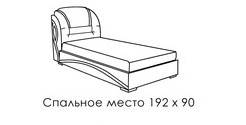 Ліжко "Мадонна" foto 2