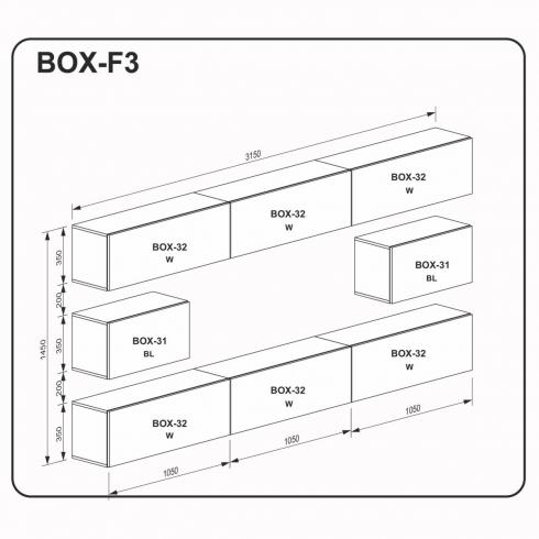 Гостиный набор BOX-F1 foto 2
