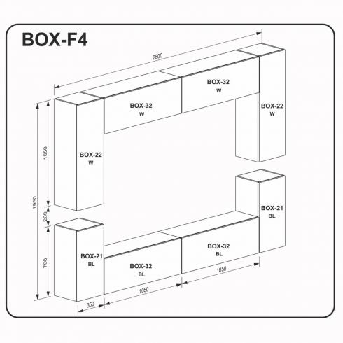Гостиный набор BOX-F4 foto 2