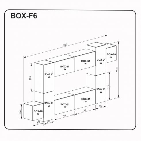 Гостиный набор BOX-F6 foto 2