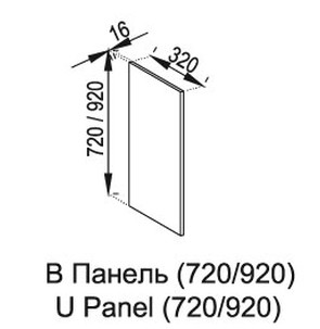 В панель (h-720) Б'янка