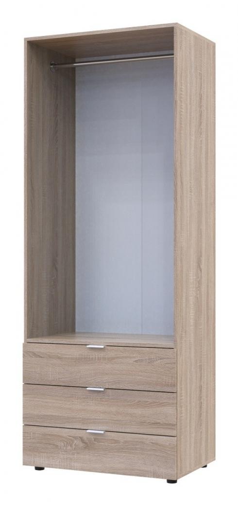 Распашной шкаф для одежды Doros Гелар Cонома 2 ДСП 77,5х49,5х203,4 foto 2