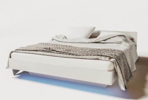 Кровать двухспальная Бьянко 1600 (без матраса и каркаса) foto 2